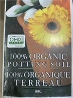 85l Bag Of 100% Organic Potting Soil ^
