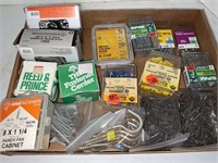 Assorted fasteners and anchors
