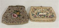 Vintage Beaded and Needlepoint Ladies Purses