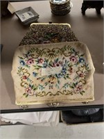 Beaded and Needlepoint Ladies Purses