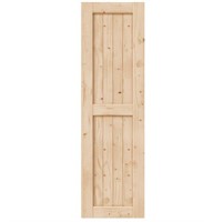 EaseLife 24in x 84in Sliding Barn Wood Door