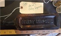 Old medicine bottle Paine's Celery Compound 1880s