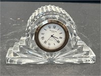 Waterford crystal clock untested