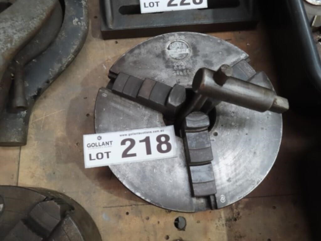 Pratt No 78 250mm 3 Jaw Chuck