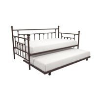 Manila Bronze Trundle Day Bed
