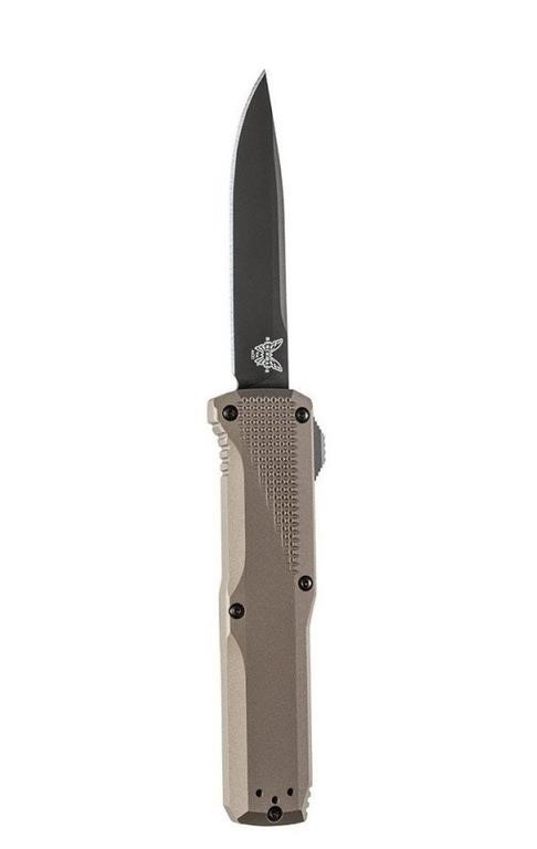 Benchmade Black/dark Earth Plain Phaeton Knife