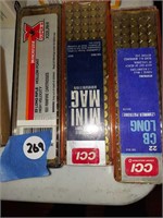 .22 LR aprox 270 rounds