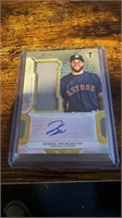 Topps Certified George Springer Patch Auto /75