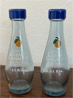 Clearly Canadian Water Advertising Salt & Pepper