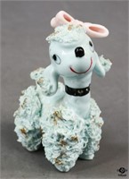 Porcelain Spaghetti Poodle Figurine