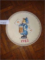 (1) 1983 M.J. Hùmmel Hand Painted Decorative w/box