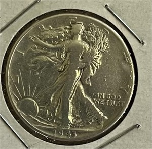 1943-P Walking Liberty Silver Half Dollar