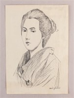 Pencil Paper Sgd Amedeo Modigliani Galeria Mathias