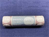 2005 uncirculated westward nickel coin roll