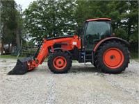 2018 130hp Kubota 4x4 Tractor with Loader