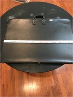 Large vintage leather art portfolio