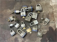 Master locks and assorted locks