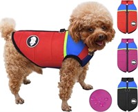 Waterproof Dog Coat L 46-49cm - Red