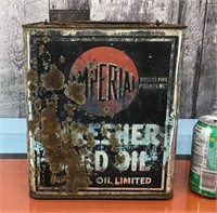 Imperial Thresher Hard Oil tin