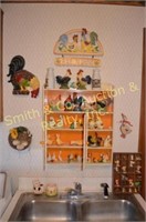 Shadow Box w/ Mouse Figurines, Shadow Box with