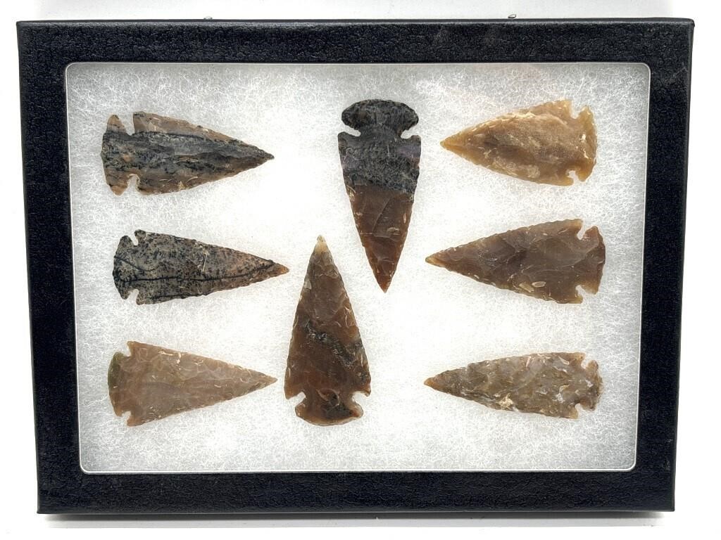 Arrowheads in Display Box 
8.25” x 6.25”