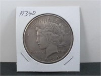 1934-D Peace Silver Dollar