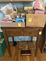 Singer Sewing Machine Model 1036 in Cabinet and
