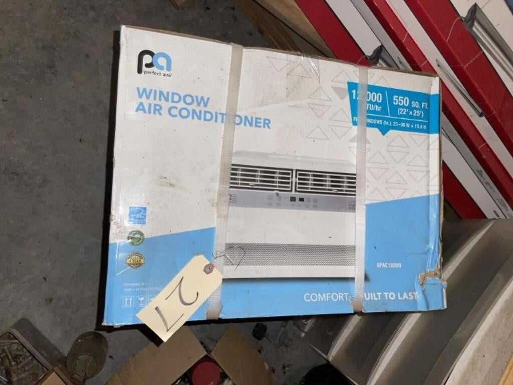 Window Air Conditioning Unit in Box
