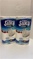 Toilet paper silky