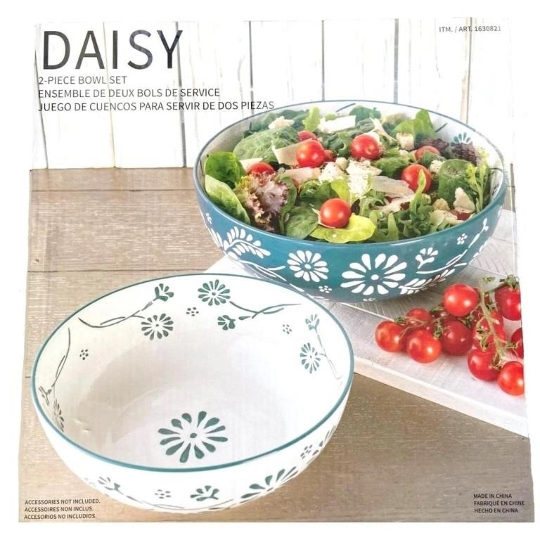 New Baum Daisy Bowl Set Stoneware Dishwasher