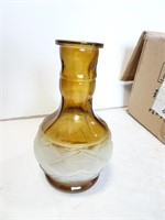 Case of 12 Amber Hookah Vases