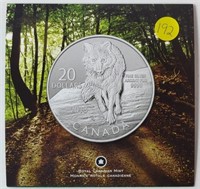 2013 $20 Fine Silver Coin Royal Canadian Mint