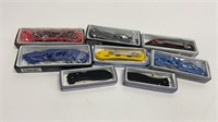 (8) Pocket knives, various sizes
