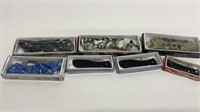 (7) pocket knives, various sizes