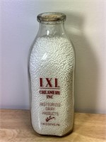 IXL Creamery “Healthy, Happy, Gay” Milk Bottle
