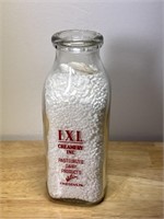 IXL Creamery Inc “Chocolate Milk” Milk Bottle