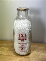 IXL Creamery Inc “Don’t Run Out” Milk Bottle