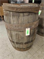 Antique Primitive Wood Whiskey/Wine Barrel