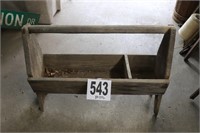 Vintage Wooden Tool Box(R1)