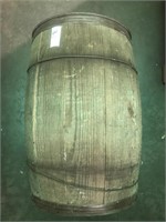 Oak Stave Barrel 18in h