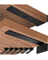 ($40) BUSSMEAN 6 Pcs Floating Shelf Bracket