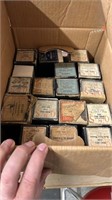 Box with 17 Piano Rolls. #LYR.  NO SHIPPING
