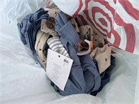 Bag of burp Cloths / 9 month clothes