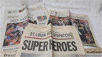 B16 St Louis Cardinals newspapers