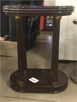 William Switzer Empire Style Wood Side Table with