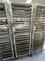 Commercial Rolling Baking Rack w/20 Pans