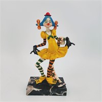 Vintage Depose Italy Clown Figurine