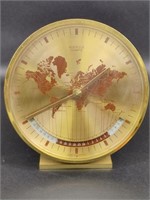 Kienzle Brass Mid Century World Time Clock