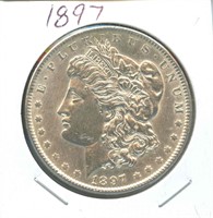 1897 Morgan Silver Dollar