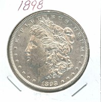 1898 Morgan Silver Dollar